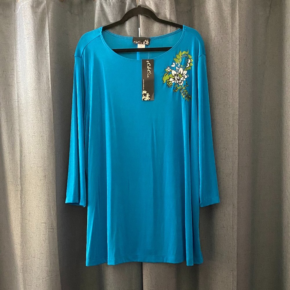 CSC 🎃Studio turquoise size 3X sweater